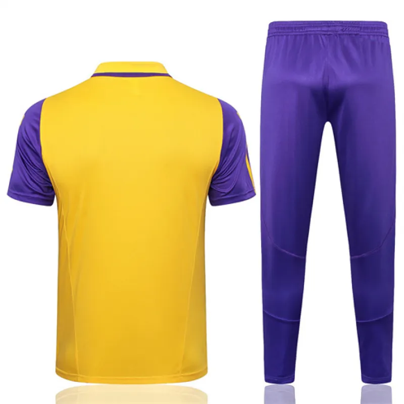 Maglia polo di allenamento + pantaloni del Real Madrid 2024/25 - Giallo