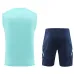 Ensemble de shorts et de gilet du Real Madrid 2024/25 - Bleu
