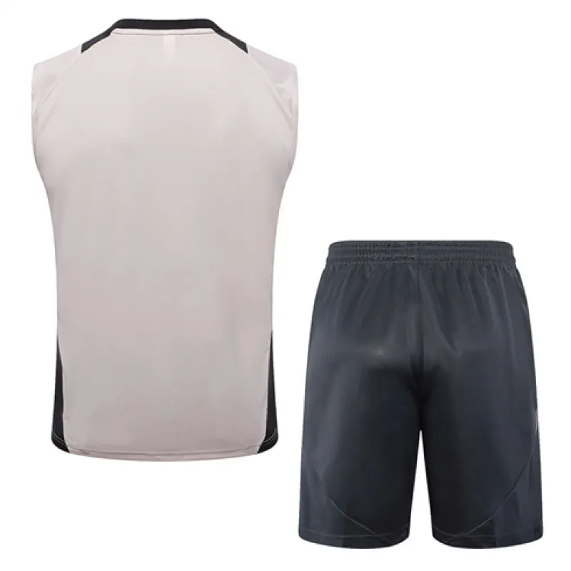 Real Madrid Shorts- und Weste-Set 2024/25 - Grau