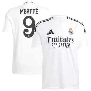 Mbappé - Camiseta de casa de Real Madrid 2024/25 - Blanco