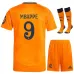 Mbappé Real Madrid 2024/25 Away Kids' Jersey Set - Orange