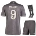 Mbappé Real Madrid 2024/25 Kids' Third Jersey Set - Grey