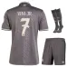 VINI JR - Ensemble de troisième maillot pour enfants de Real Madrid 2024/25 - Gris