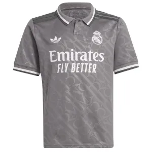 Troisième maillot pour enfants de Real Madrid 2024/25 - Gris