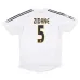 Zidane Real Madrid Retro Jersey 2004/05 Home - White
