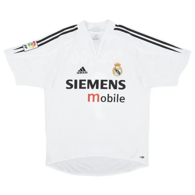 Ronaldo Real Madrid Retro Jersey 2004/05 Home - White