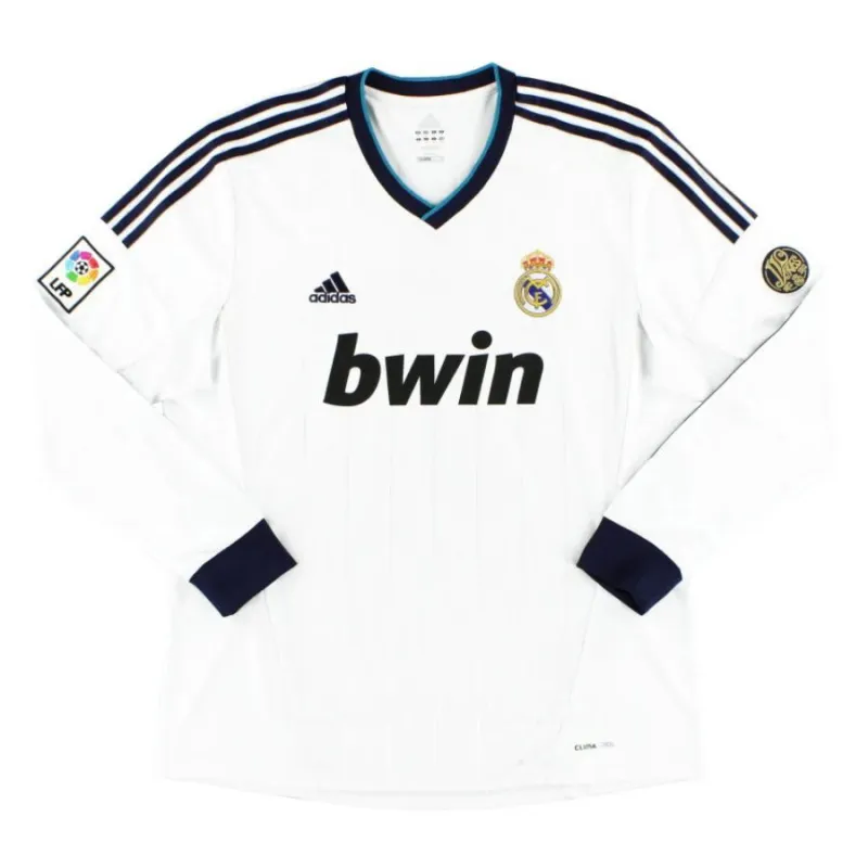 Maillot rétro de Cristiano  Ronaldo pour le Real Madrid, domicile 2012/13 - Blanc