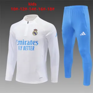 Real Madrid 2025/26 Set Sportivo Bambino bianco