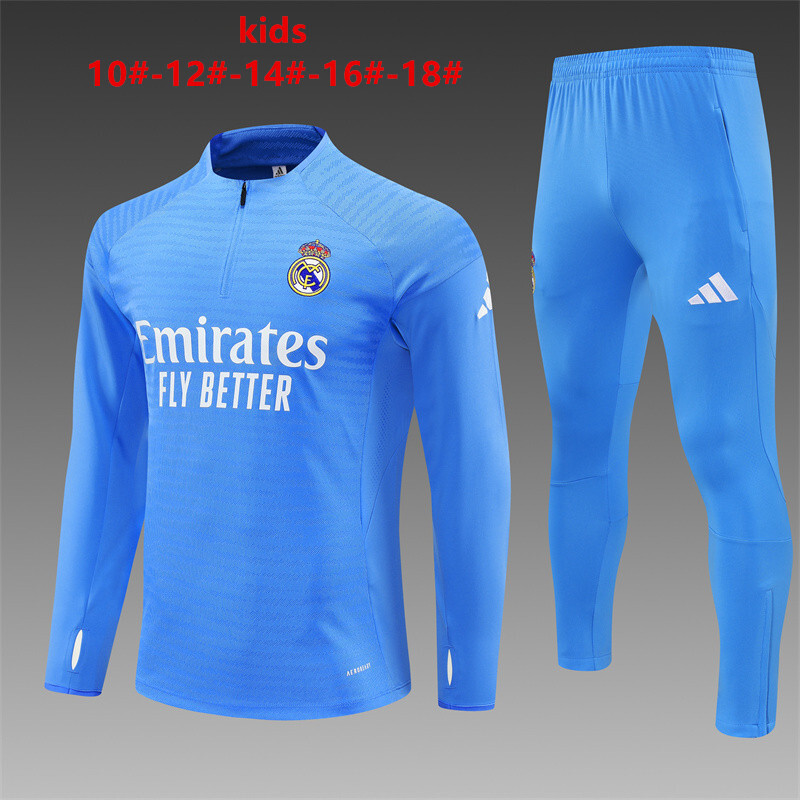 Real Madrid 2025/26 Set Sportivo Bambino blu