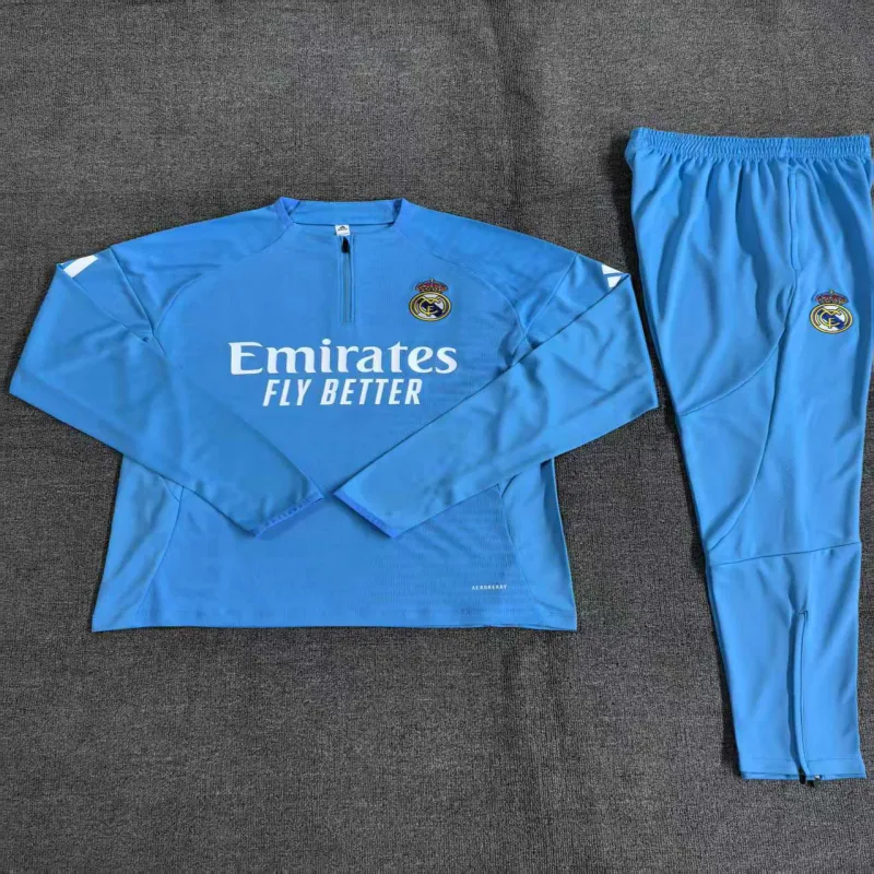 Real Madrid 2025/26 Set Sportivo Bambino blu
