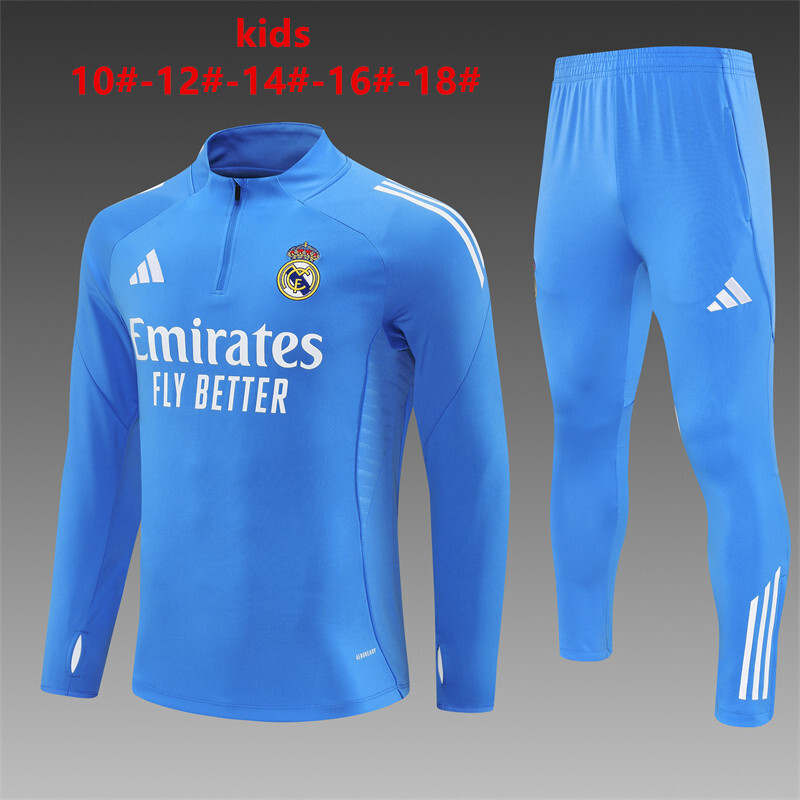 Real Madrid 2025/26 Set Sportivo Bambino blu