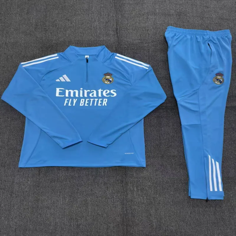 Real Madrid 2025/26 Set Sportivo Bambino blu