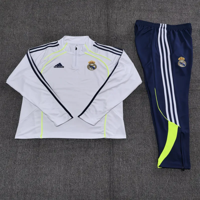 Real Madrid 2025/26 Ensemble Sport Enfant blanc