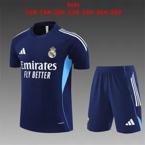 Real Madrid 2025/26 Set Allenamento Bambino blu