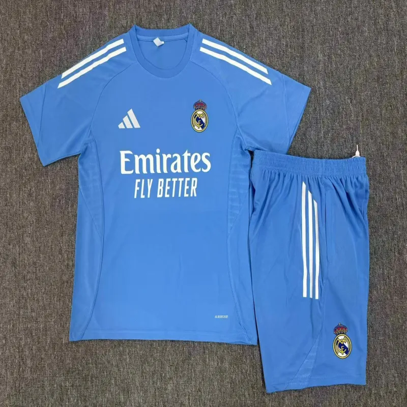 Real Madrid 2025/26 Conjunto de Entrenamiento Infantil azul