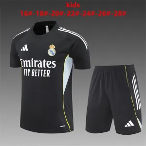 Real Madrid 2025/26 Set Allenamento Bambino nero