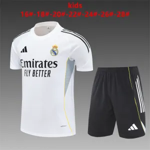 Real Madrid 2025/26 Set Allenamento Bambino bianco
