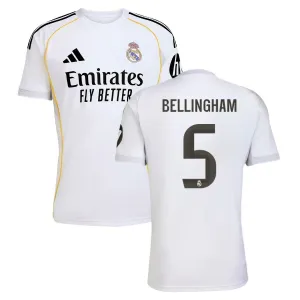Real Madrid 2025/26 BELLINGHAM Home Jersey