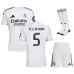 Real Madrid BELLINGHAM Kit di casa per bambini 2025/26 - Bianca
