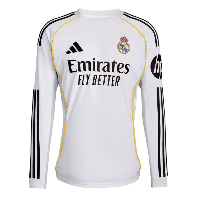 Maglia Real Madrid Casa Maniche Lunghe 2025/26