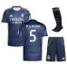 Real Madrid CF BELLINGHAM 2025/26 Kids' Away Kit - Blue