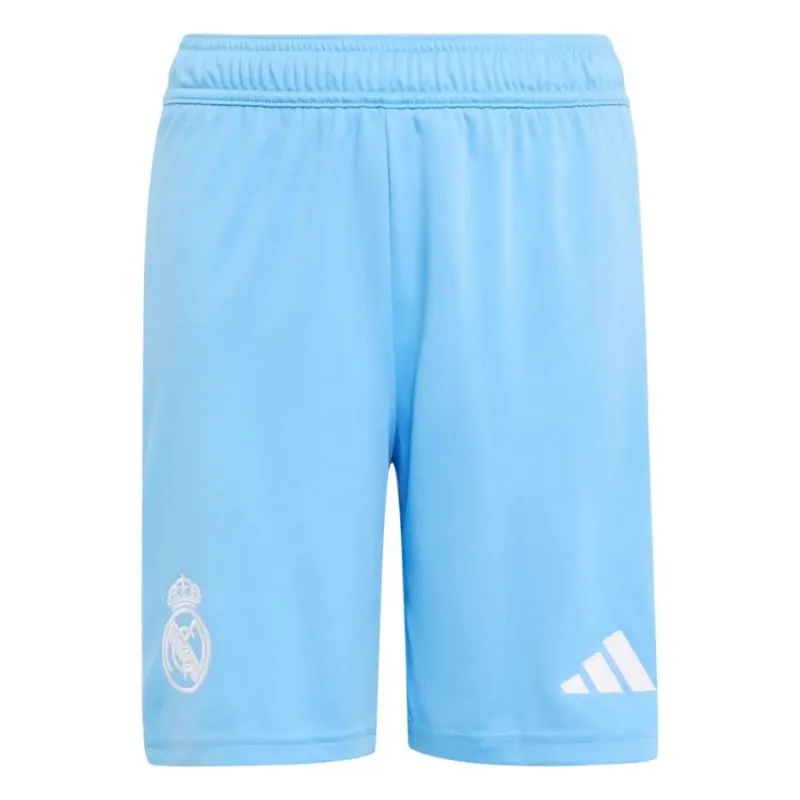 Maillot + Short enfant gardien domicile de Real Madrid CF 2025/26 - Bleu