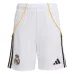 Real Madrid CF 2025/26 Home Pants - White
