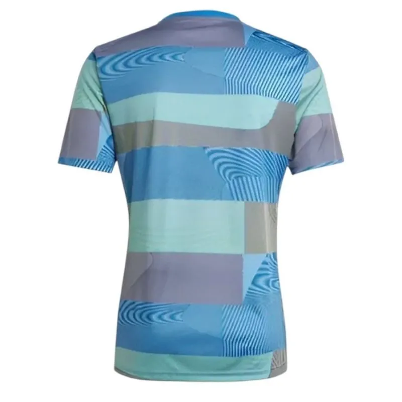 Maglia pre-partita del Real Madrid 2025/26 - Blu