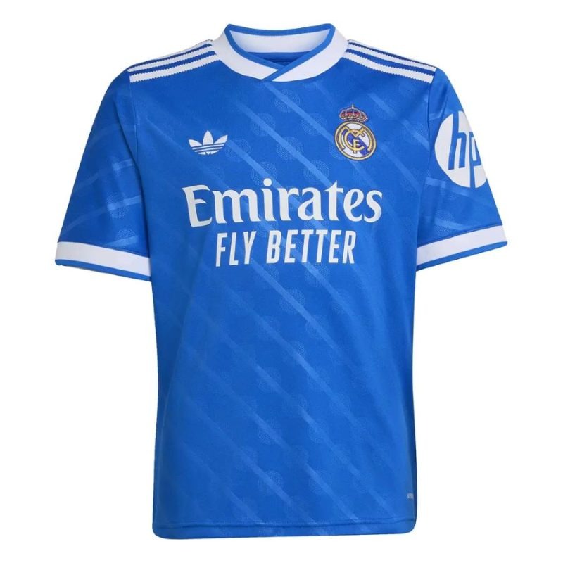 Real Madrid 2025/26 Third Kids’ Jersey - Blue
