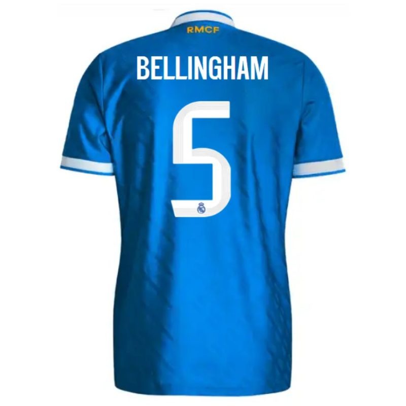 Real Madrid BELLINGHAM 2025/26 Third Kids’ Kit - Blue