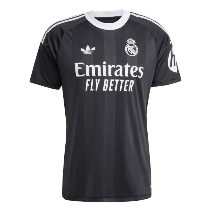 Real Madrid 2025/26 Goalkeeper Jersey - Black