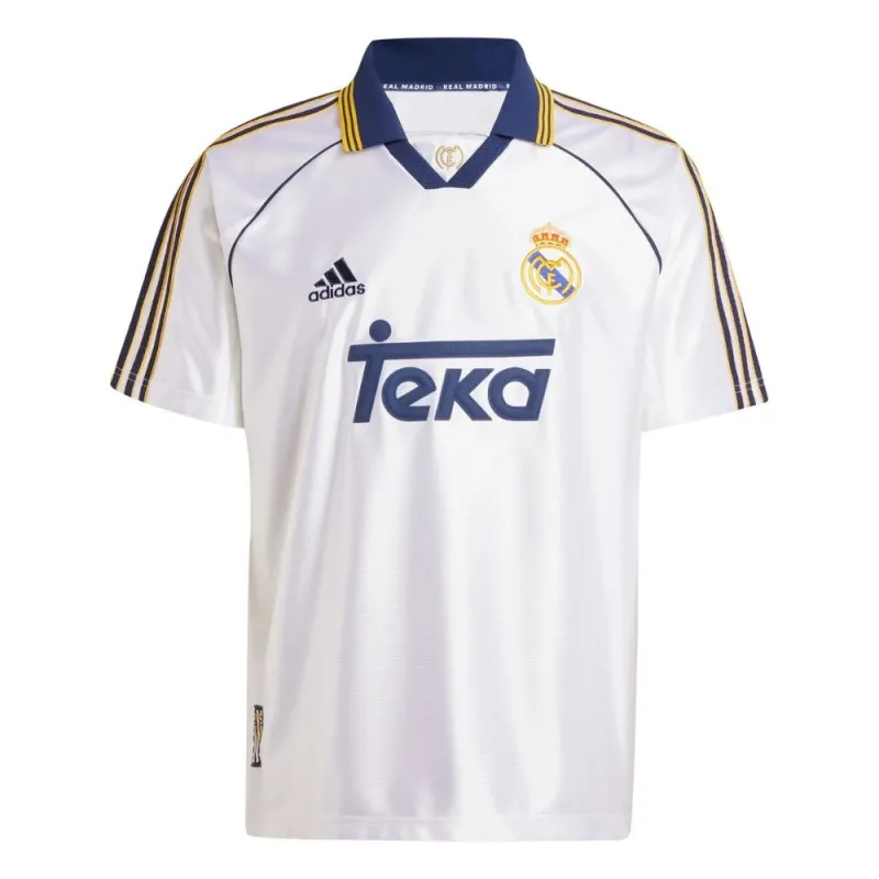 Maglia retro casalinga Real Madrid 1999/2000 - Bianco