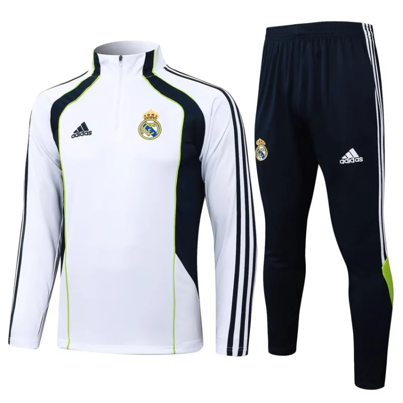 Real Madrid 2025/26 Tracksuit - White
