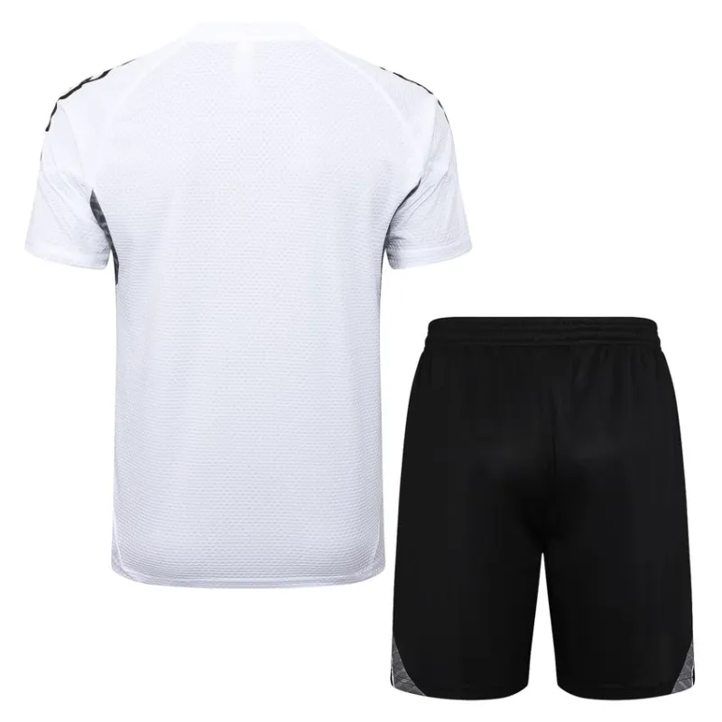 Maillot d'entraînement + Short Real Madrid 2025/26 - Blanc