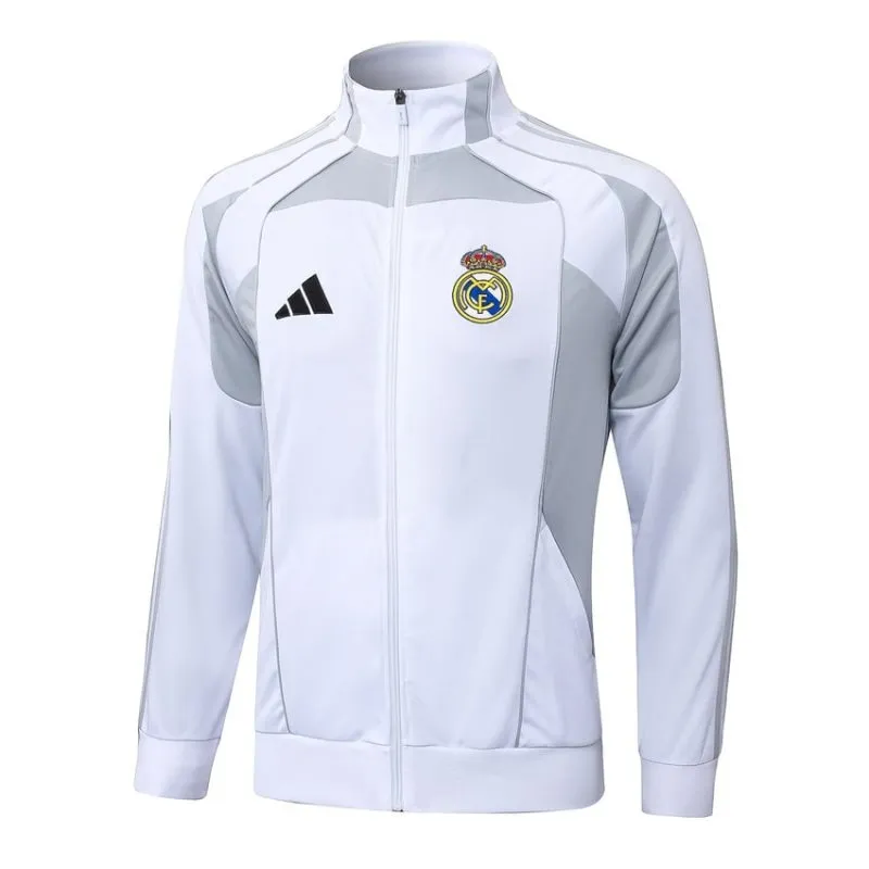 Chaqueta Deportiva Real Madrid 2025/26 - Blanco