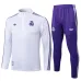 Real Madrid 2025/26 Tracksuit - White/Purple