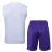 Real Madrid 2025/26 Shorts & Vest Set - White/Purple