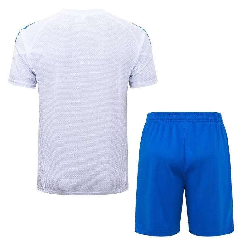Real Madrid 2025/26 Training Jersey + Shorts - White/Blue
