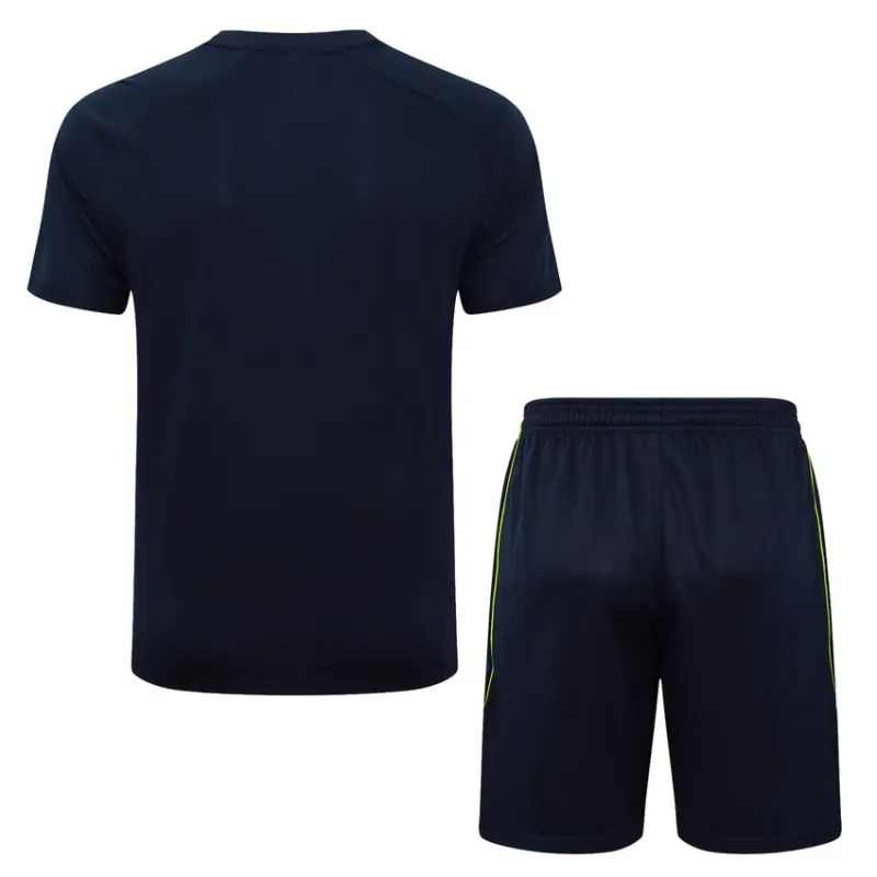 Real Madrid 2025/26 Training Jersey + Shorts - Black