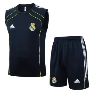 Real Madrid 2025/26 Shorts & Vest Set - Black