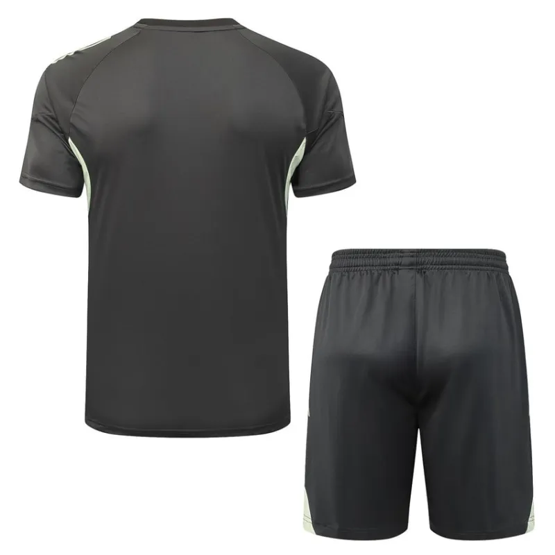 Real Madrid 2025/26 Training Jersey + Shorts - Black