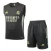 Real Madrid 2025/26 Shorts & Vest Set - Black
