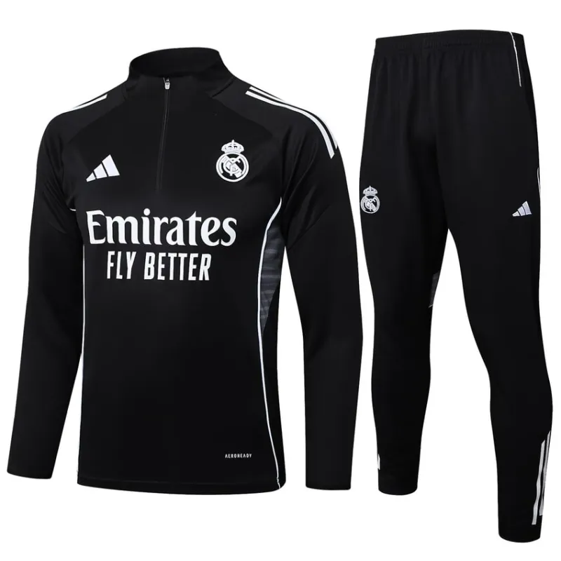 Tuta Sportiva Real Madrid 2025/26 - Nero