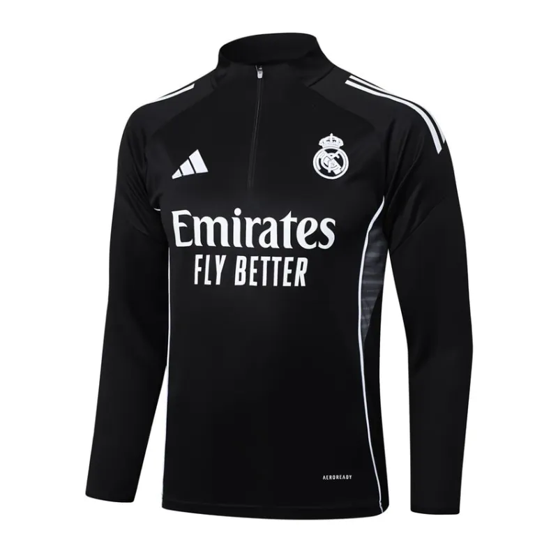Tuta Sportiva Real Madrid 2025/26 - Nero
