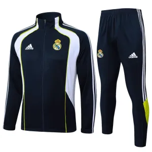 Giacca Sportiva Real Madrid 2025/26 - Nero/Bianco