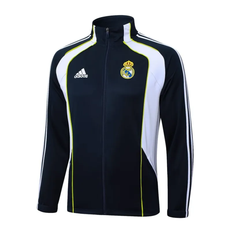 Real Madrid Sportjacke 2025/26 - Schwarz/Weiß
