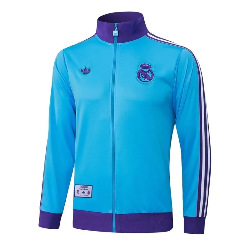 Giacca Sportiva Real Madrid 2025/26 - Blu