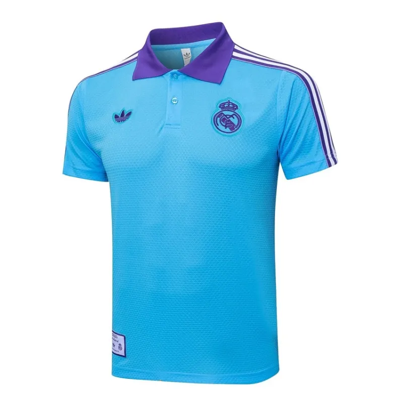 Polo de Sport Real Madrid 2025/26 - Bleu