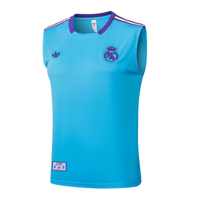 Real Madrid 2025/26 Shorts & Vest Set - Blue