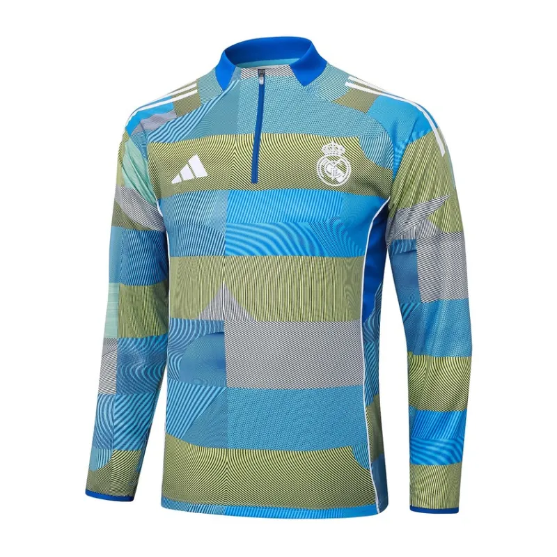 Tuta Sportiva Real Madrid 2025/26 - Blu/Verde